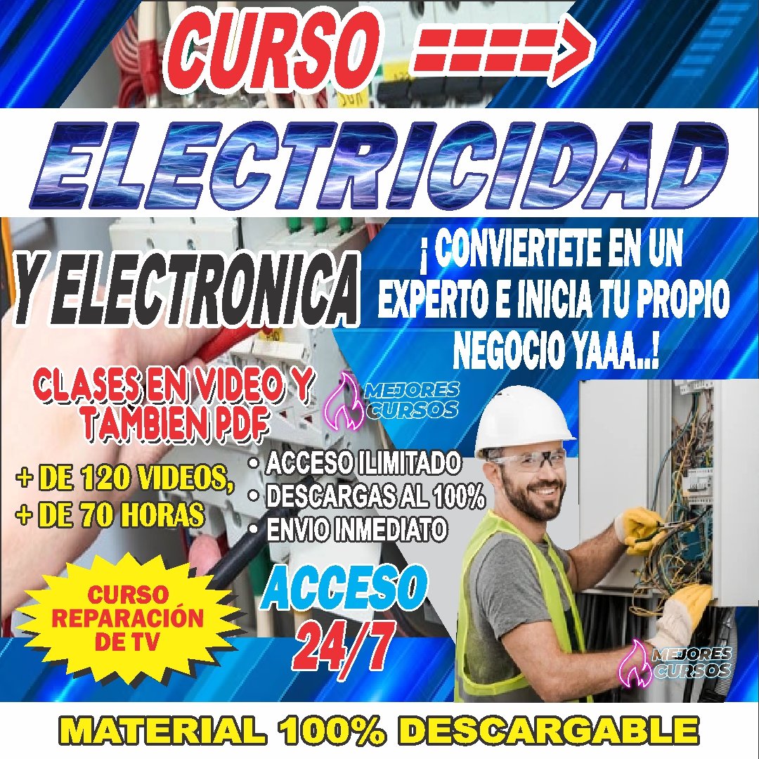 Curso Electr Nica Y Electricidad De Cero A Experto Mejores Cursos